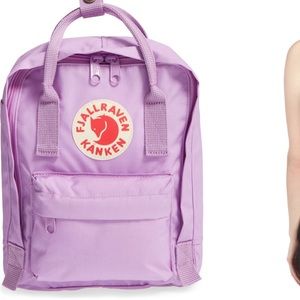 Fjallraven Mini Kånken backpack purple